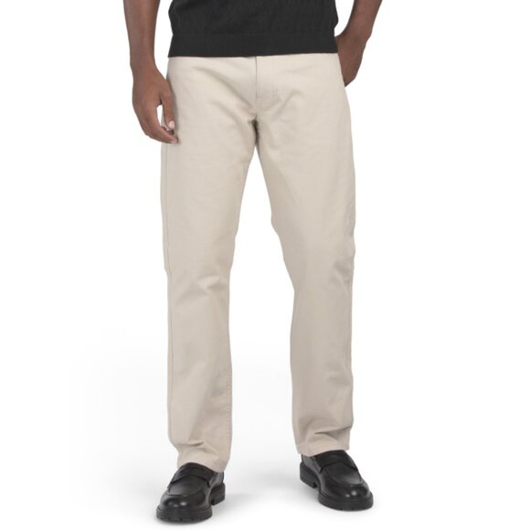 LUCKY BRAND Pelican Stretch Canvas Five Pocket Pants